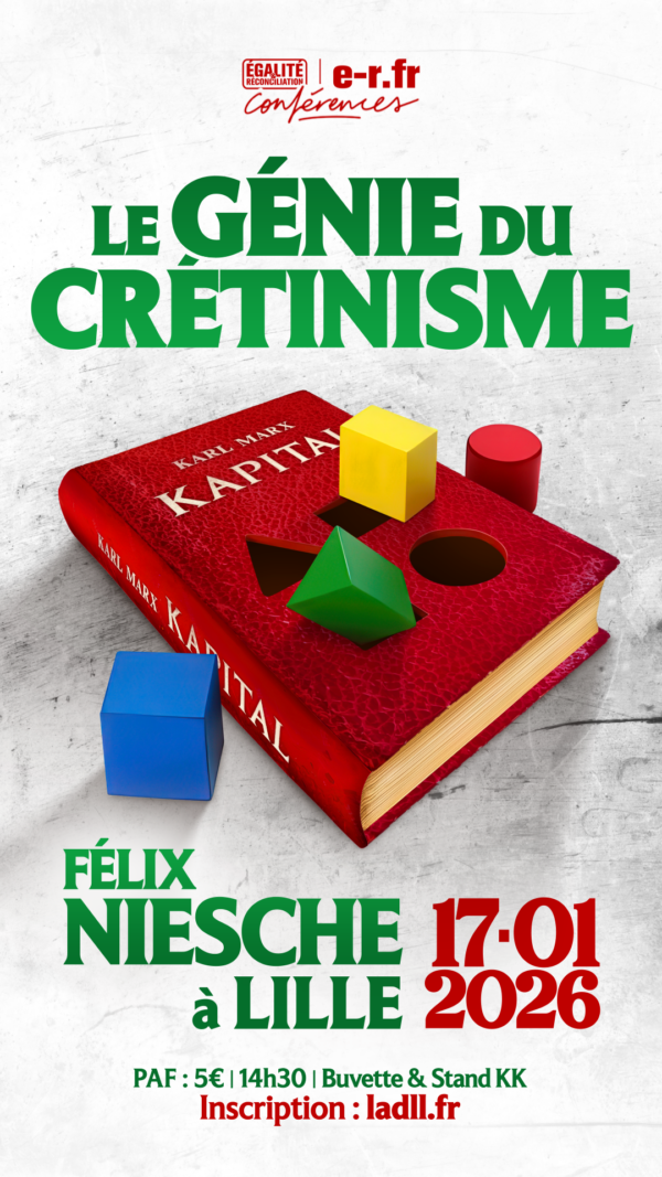 Conférence de Félix Niesche à Lille le 17 janvier